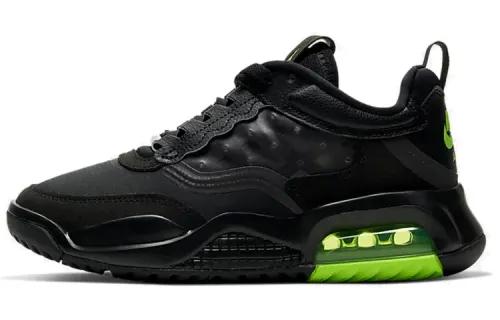 Air Jordan Max 200 Black 'Black Green' Gs