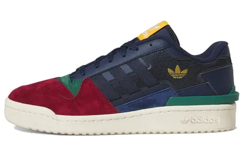 Adidas Forum Exhibit Low 2.0 'Navy Burgundy Green'