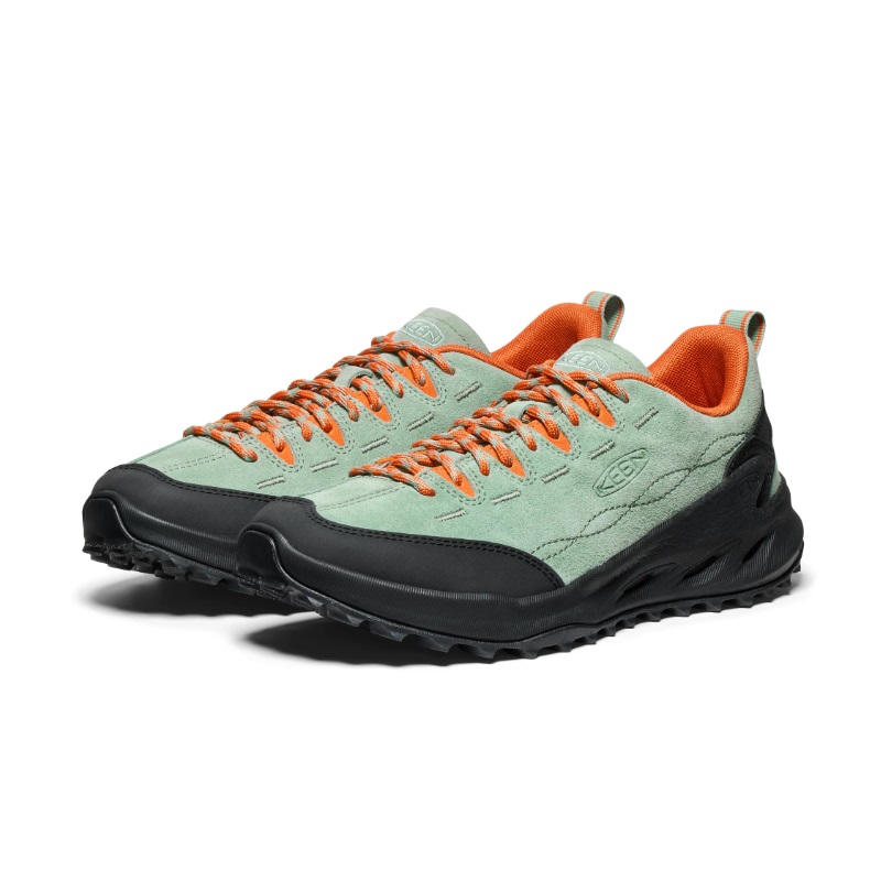 Keen Jasper Zionic Comfortable Slip Resistant Abrasion Resistant Low top Mountaineering Shoes Women’s Green Yellow