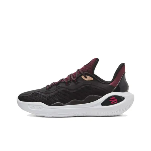 Under Armour Curry 11 Wear resistant And Lightweight Low top Basketball Shoes Unisex Black
