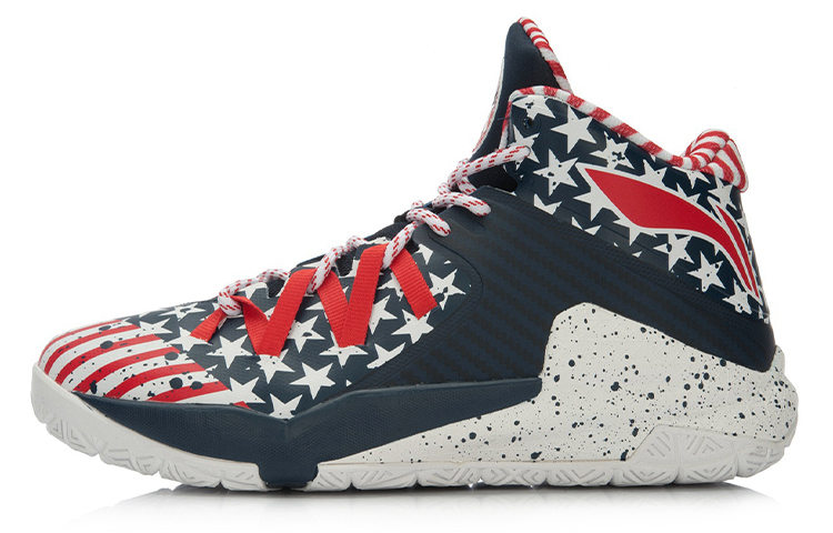 Li Ning All In Team 3 Wade Collection Synthetic Leather Cushioning Slip Resistant Abrasion Resistant Rebound