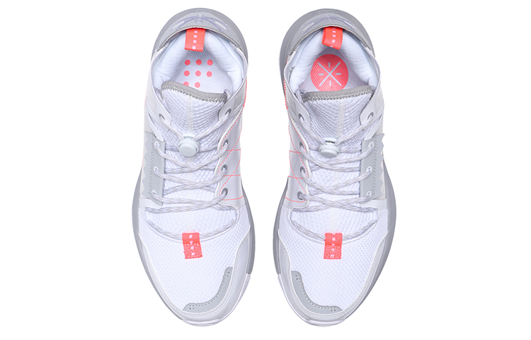 Li Ning Wowls Textile, Synthetic Leather, TPU Cushioning Slip Resistant Abrasion Resistant Breathable Rebound Mid top