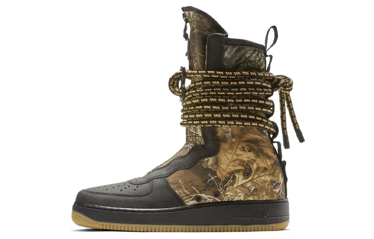 Nike X Realtree Sf Air Force 1 Hi 'Black Camo'