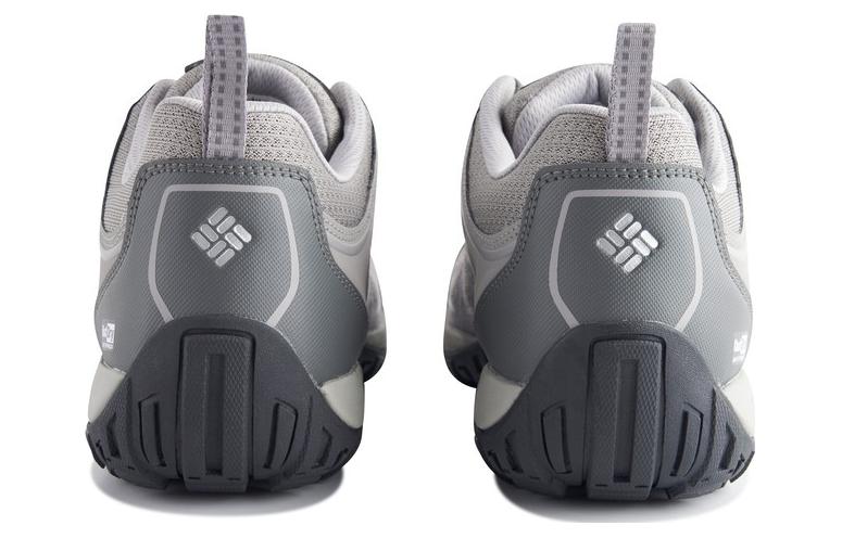 Columbia Cushioning Slip Resistant Abrasion Resistant Low top Hiking Shoes Men’s Gray