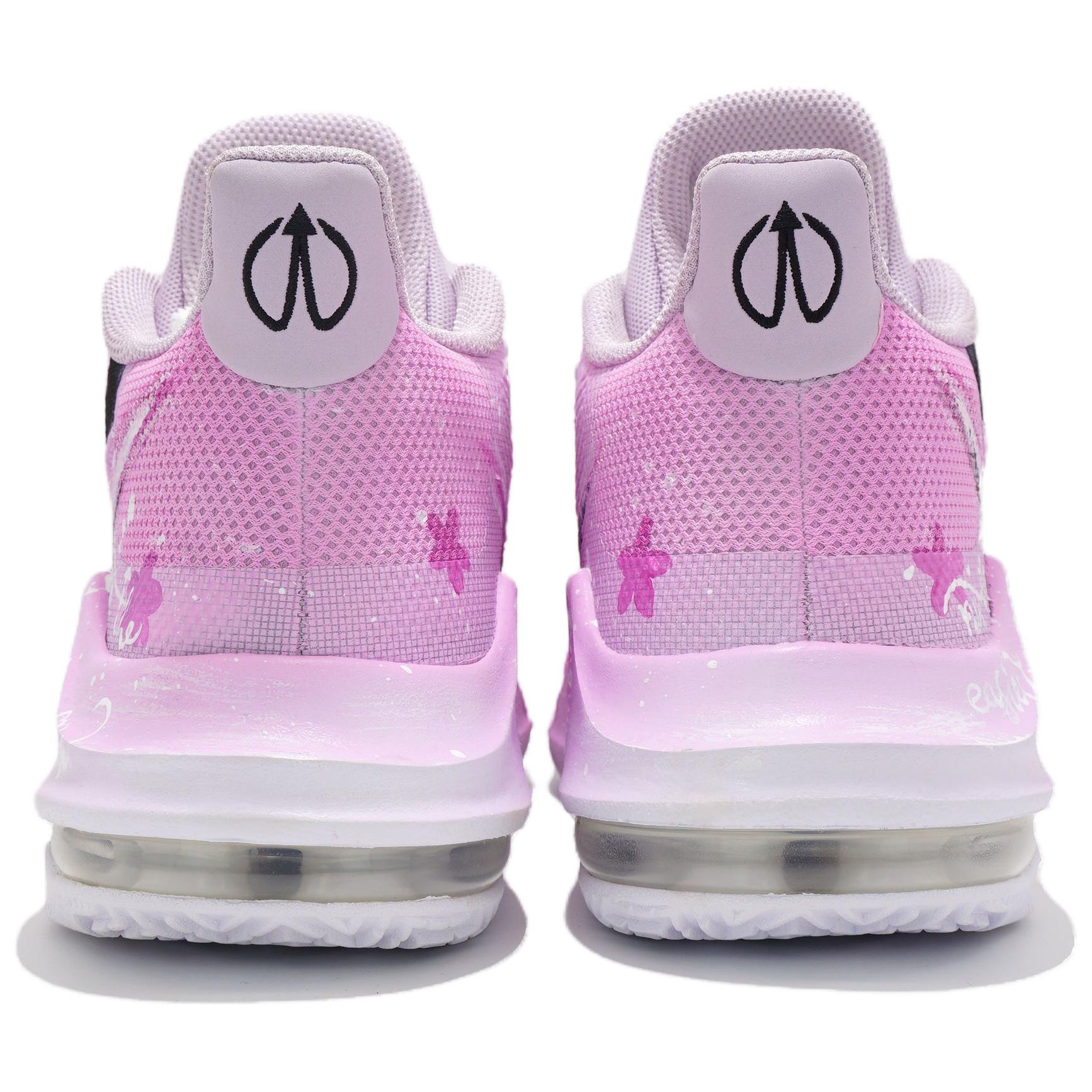 Nike Air Max Impact 3 Cherry Blossom Season Slip Resistant Abrasion Resistant Low top Basketball Shoes Unisex