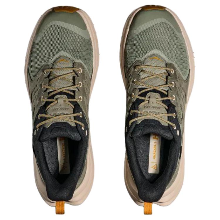 HOKA ONE ONE Anacapa 2 Low Gore Tex Sea Moss Oatmeal