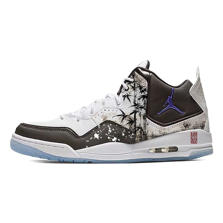 Jordan Courtside 23 Vintage Basketball Shoes Men’s Mid Top White/Black