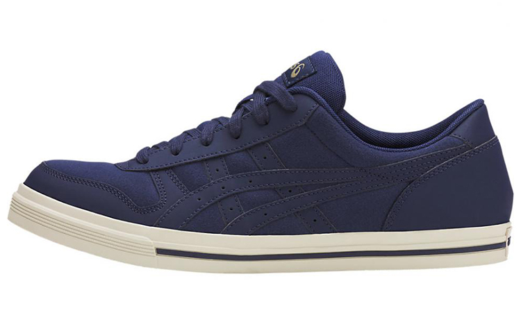 Asics Aaron Canvas Comfortable Slip Resistant Abrasion Resistant Casual Blue