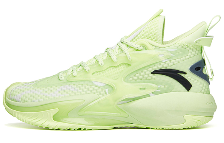 Anta Berserk 3 Shock Wave 3 Slip Resistant Abrasion Resistant Mid top Performance Basketball Shoes Men’s