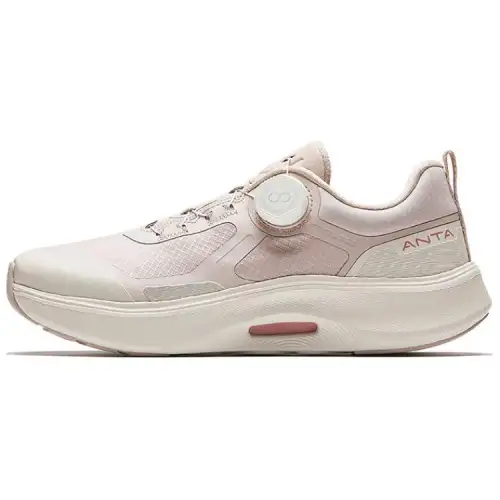 Anta Shen Xing Pro Cushioning Slip Resistant Abrasion Resistant Low top Training Shoes Women's Beige