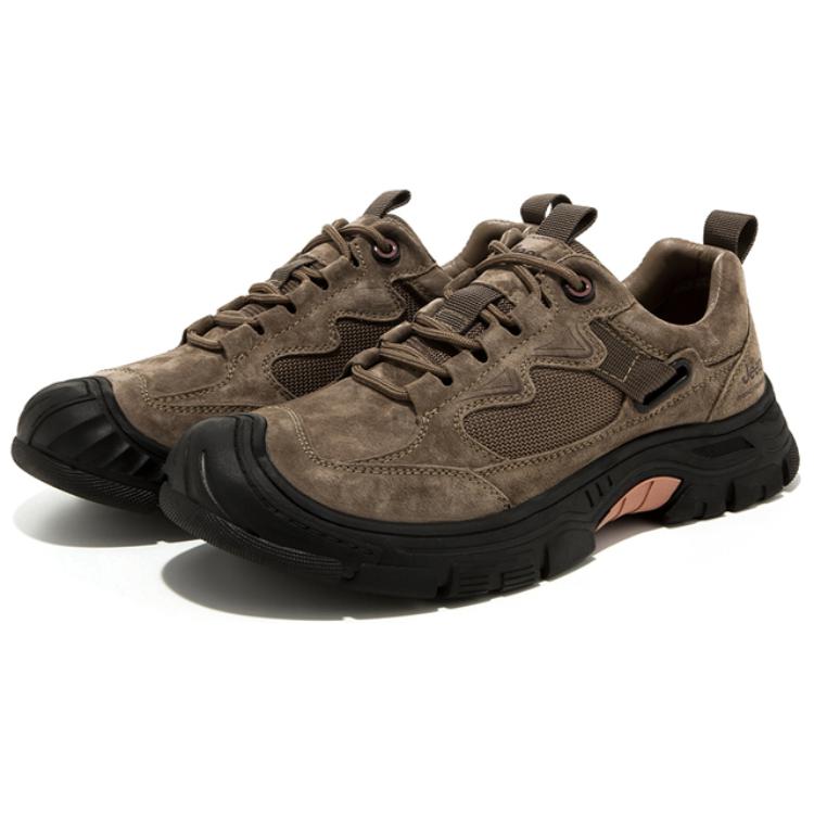 Jeep Cushioning, Wear Resistant Low top Hiking Shoes Men’s Khaki