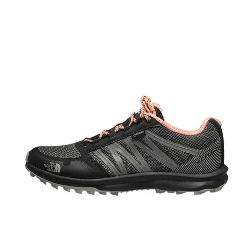 THE NORTH FACE GORE TEX Abrasion Resistant, Breathable, Lightweight Low top Hiking Shoes Women's Gray