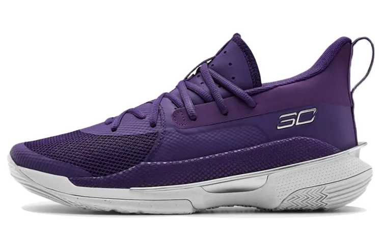 Under Armour Curry 7 Team Purple White