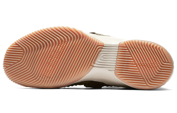 Мужские кроссовки Nike zoom soldier 12 (серый / зеленый) — Серый / зелёный — фото 6