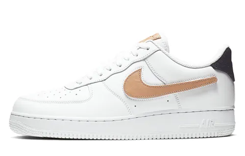 Nike Air Force 1 Low Removable Swoosh Pack White Vachetta Tan