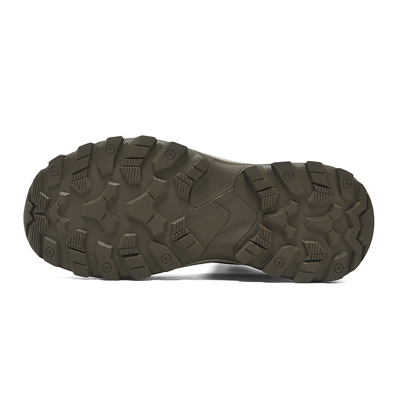 Jeep Cow Split Leather Fashion Mid top Mountaineering Shoes Men’s