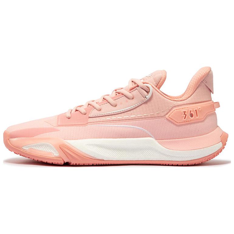361° Abrasion Resistant Slip Resistant Abrasion Resistant Slip Resistant Low top Basketball Shoes Men’s Pink