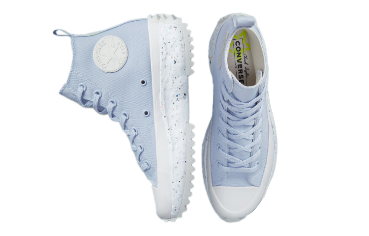 Кеды Converse Run Star Hike (голубой) — фото 4