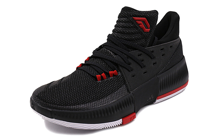 Adidas D Lillard 3 ‘Black Scarlet’