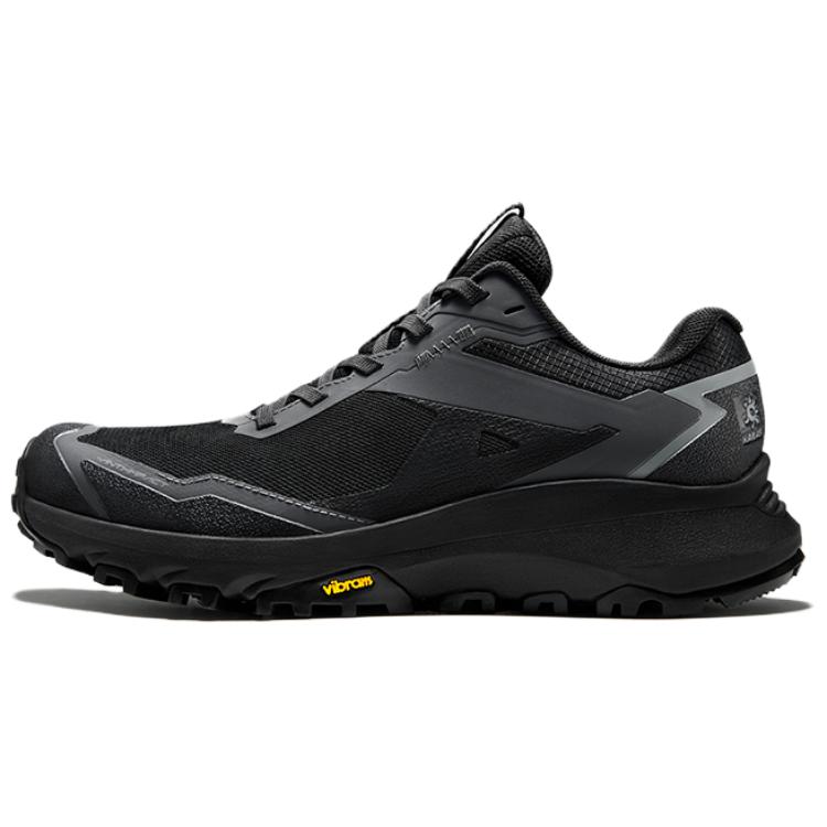 KAILAS Brackish Green Slip Resistant Abrasion Resistant Balance Low top Hiking Shoes Men’s Ink Black