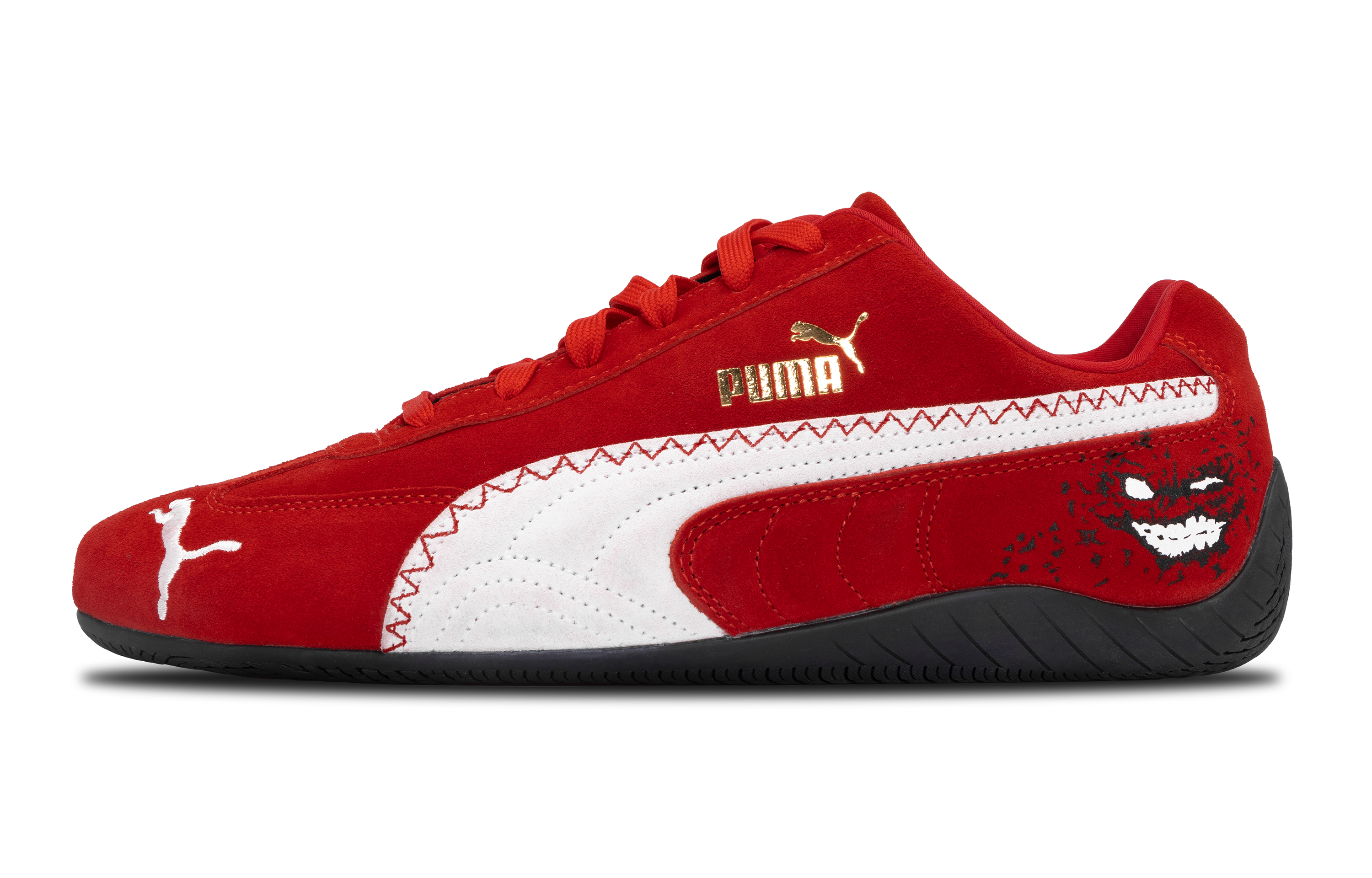 PUMA Speedcat OG Slip Resistant Abrasion Resistant Low top Training Shoes Unisex Red