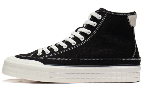 Li Ning High top Canvas Shoes Men's Black