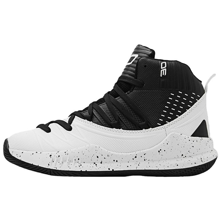 BEAR UNION Microfiber Leather Cushioning, Wear Resistant Low top Basketball Shoes Unisex