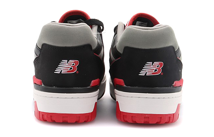 Кроссовки New Balance 550 (красно-черные) — фото 5