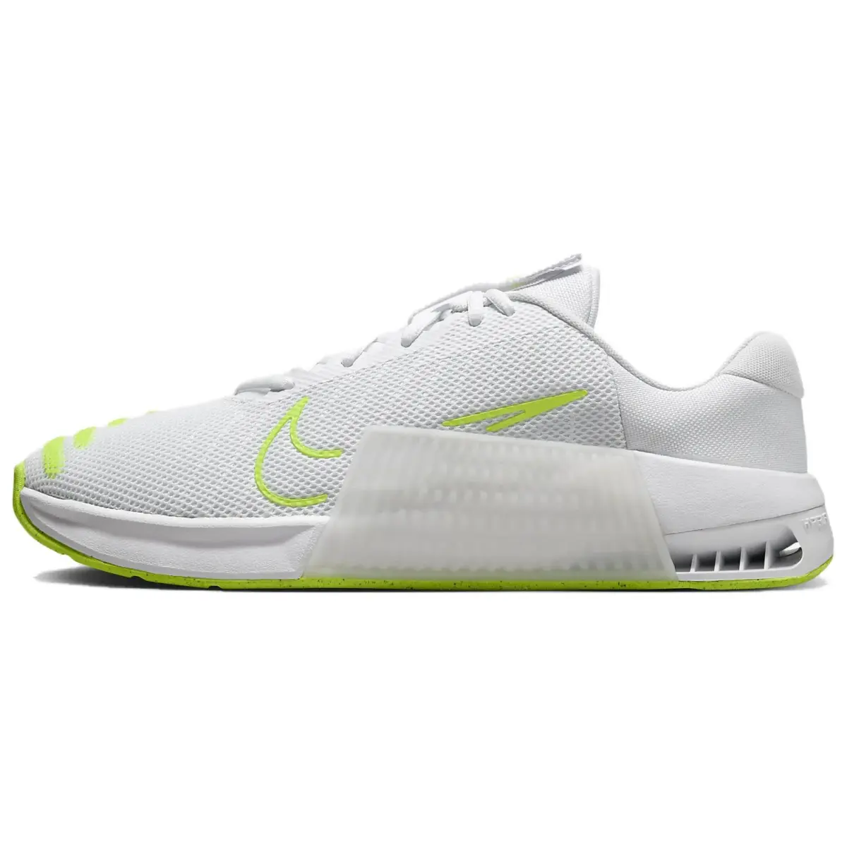 Nike Metcon 9 Slip Resistant Abrasion Resistant Low top Training Shoes Men's White