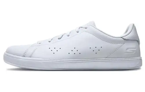 Skechers Go Vulc 2 Cow Split Leather Fashion Wear resistant And Lightweight Low top Skateboard Shoes Women's Snow