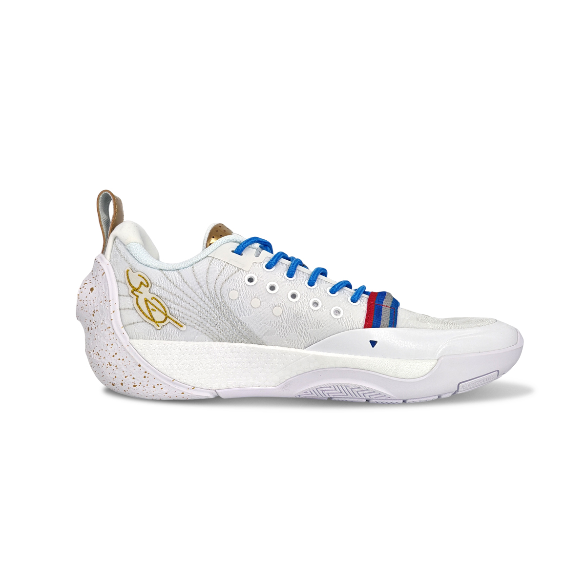 Li Ning All City 13 Basketball Shoes Men’s Low Top Blue, Red