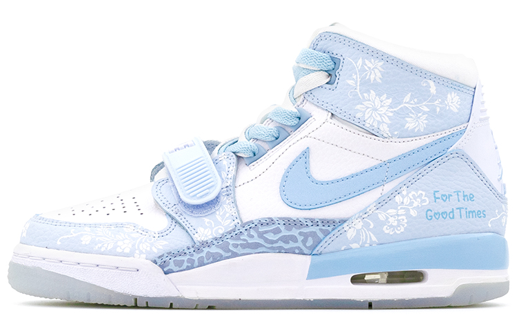 Jordan Legacy 312 High top Vintage Basketball Shoes Women’s Carolina Blue