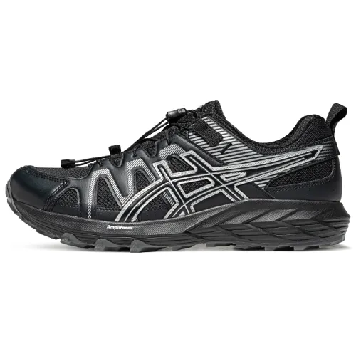 ASICS Gel Sonoma FE Textile, Synthetic Leather Low top Hiking Shoes Men's Silver Black