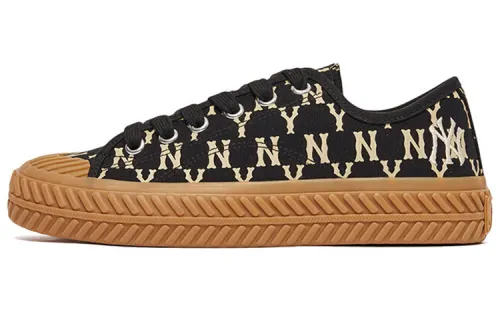 MLB Playball Slip Resistant Low top Canvas Shoes Unisex Black
