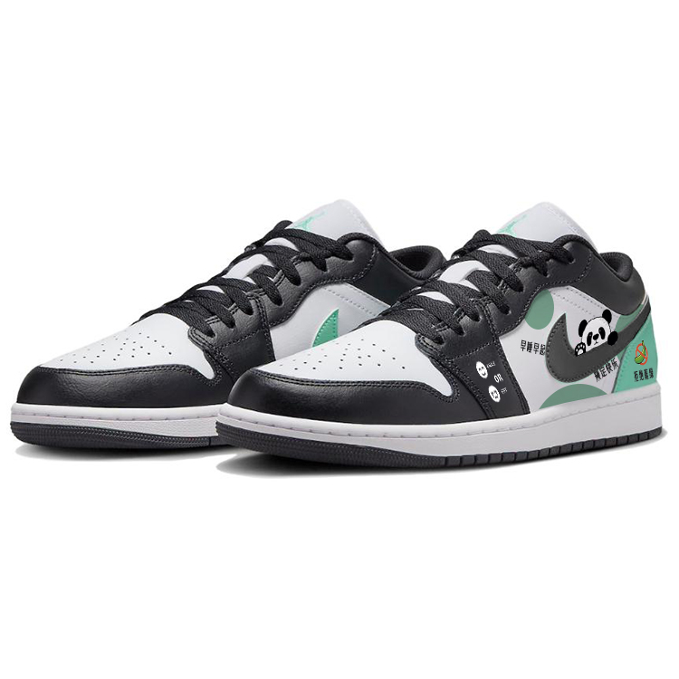 Jordan Air Jordan 1 Vintage Basketball Shoes Men’s Low Top Green/White