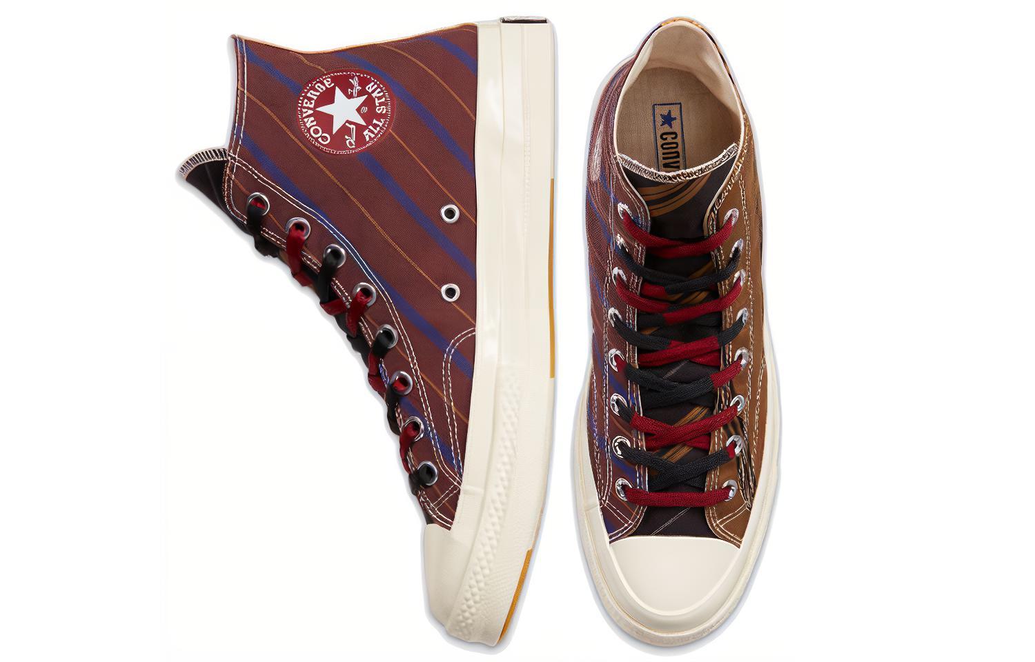 Высокие кеды Converse 1970s (коричнево-черные) — Коричневый / чёрный — фото 4