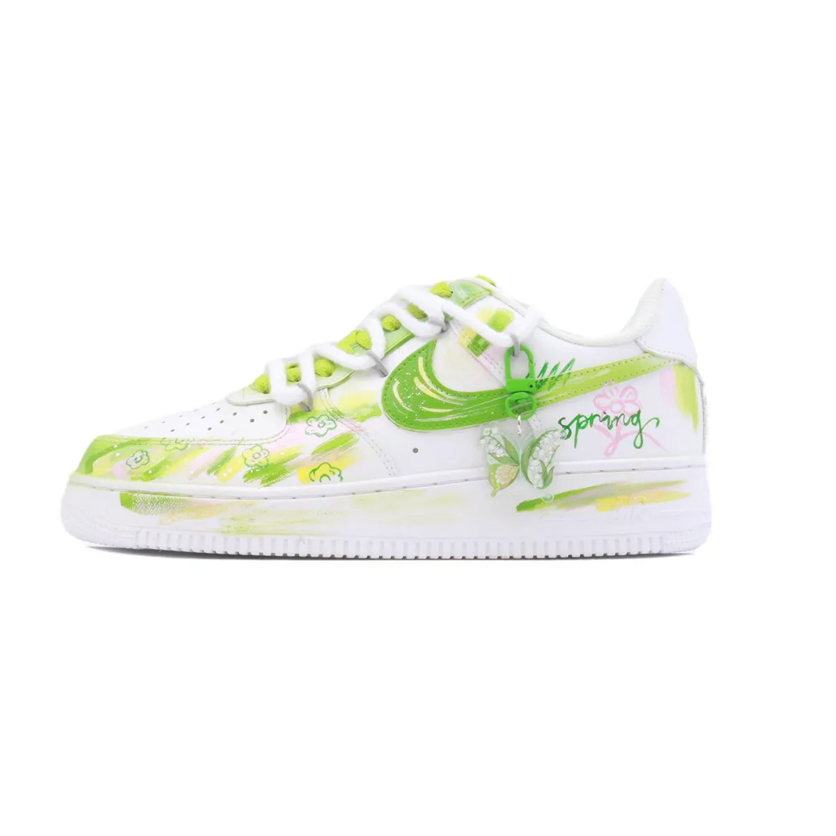 Nike Air Force 1 Low top Skateboard Shoes Unisex Green