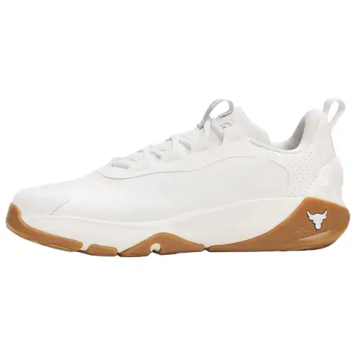 Under Armour Project Rock 8 Breathable Support Breathable Support Training Shoes Men's White Brown