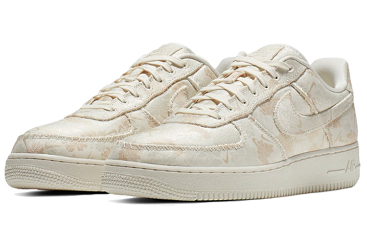 Унисекс кеды Nike Air Force 1 Premium (слоновая кость) — 象牙白 — фото 3