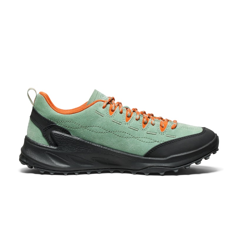 Keen Jasper Zionic Comfortable Slip Resistant Abrasion Resistant Low top Mountaineering Shoes Women’s Green Yellow