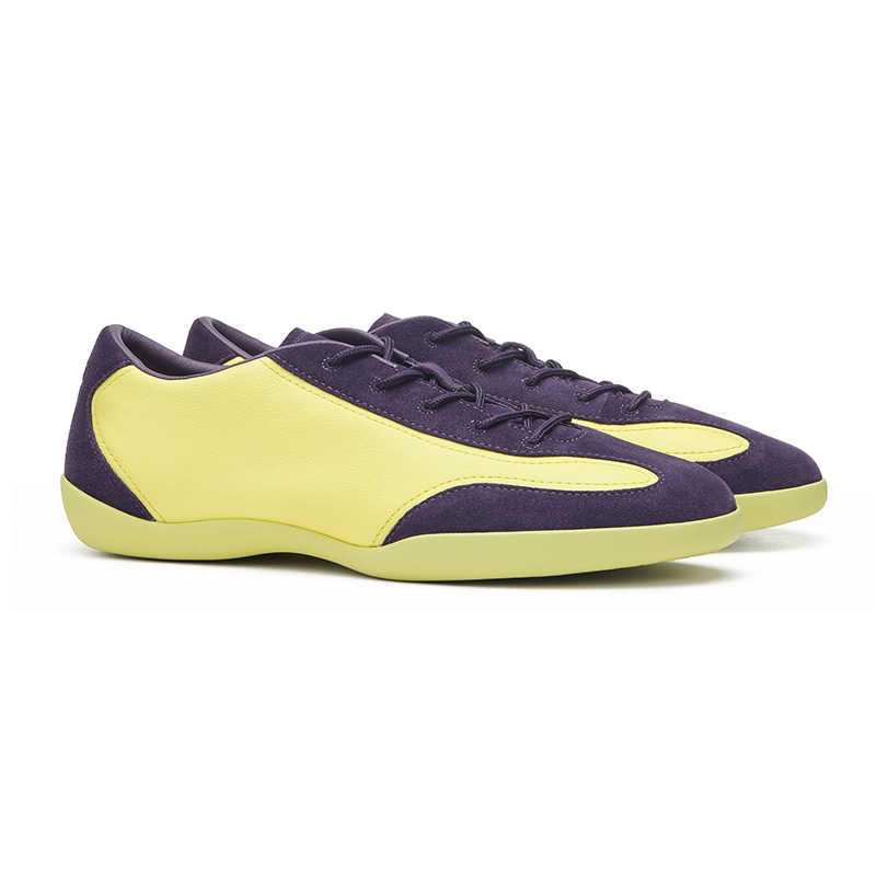 EQLZ EQUALIZER Top Grain Cow Leather Slip Resistant Abrasion Resistant Low top Vintage Basketball Shoes Unisex