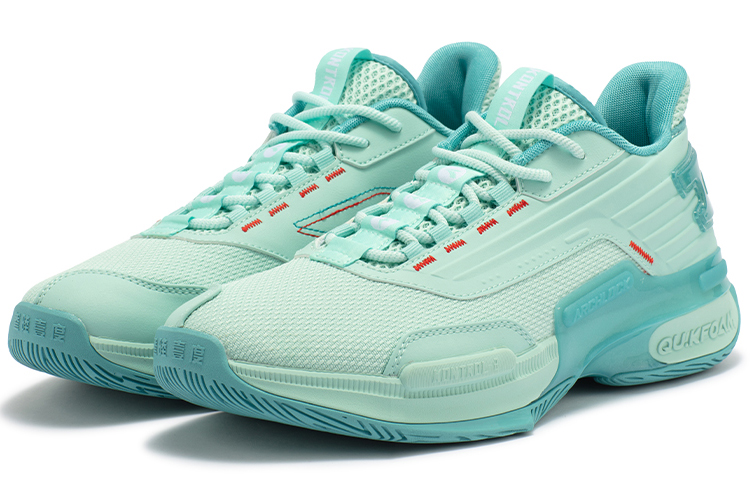 361° Restraint 2 TD Cushioning Abrasion Resistant Breathable Slip Resistant Low top Basketball Shoes Men’s Light Cyan