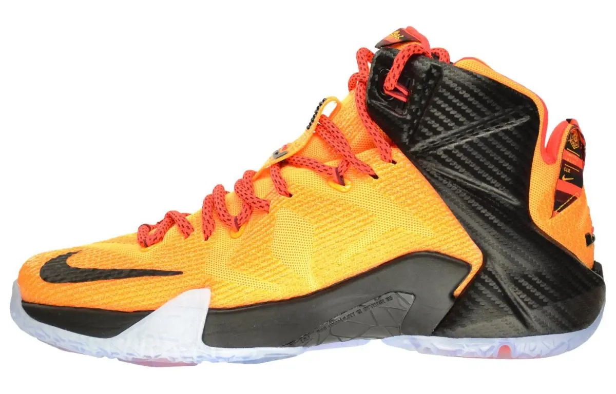 Nike Lebron 12 Witness James 12 Slip Resistant Lightweight Non slip Lightweight Mid top Performance Basketball Shoes