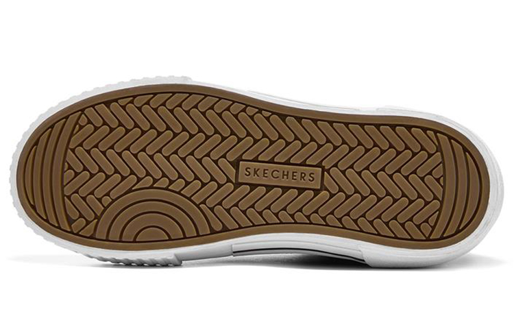 Женские кеды Skechers New Moon (черно-белый) — Чёрный / белый — фото 5