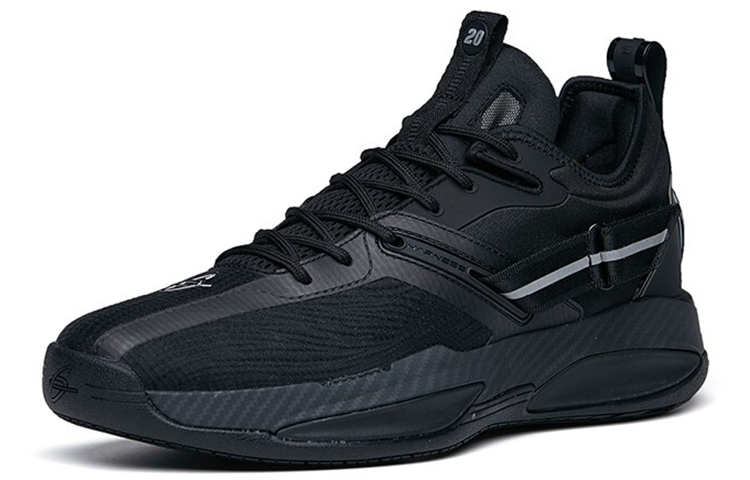 ANTA GH3 Basketball Shoes Men’s Low Top Black
