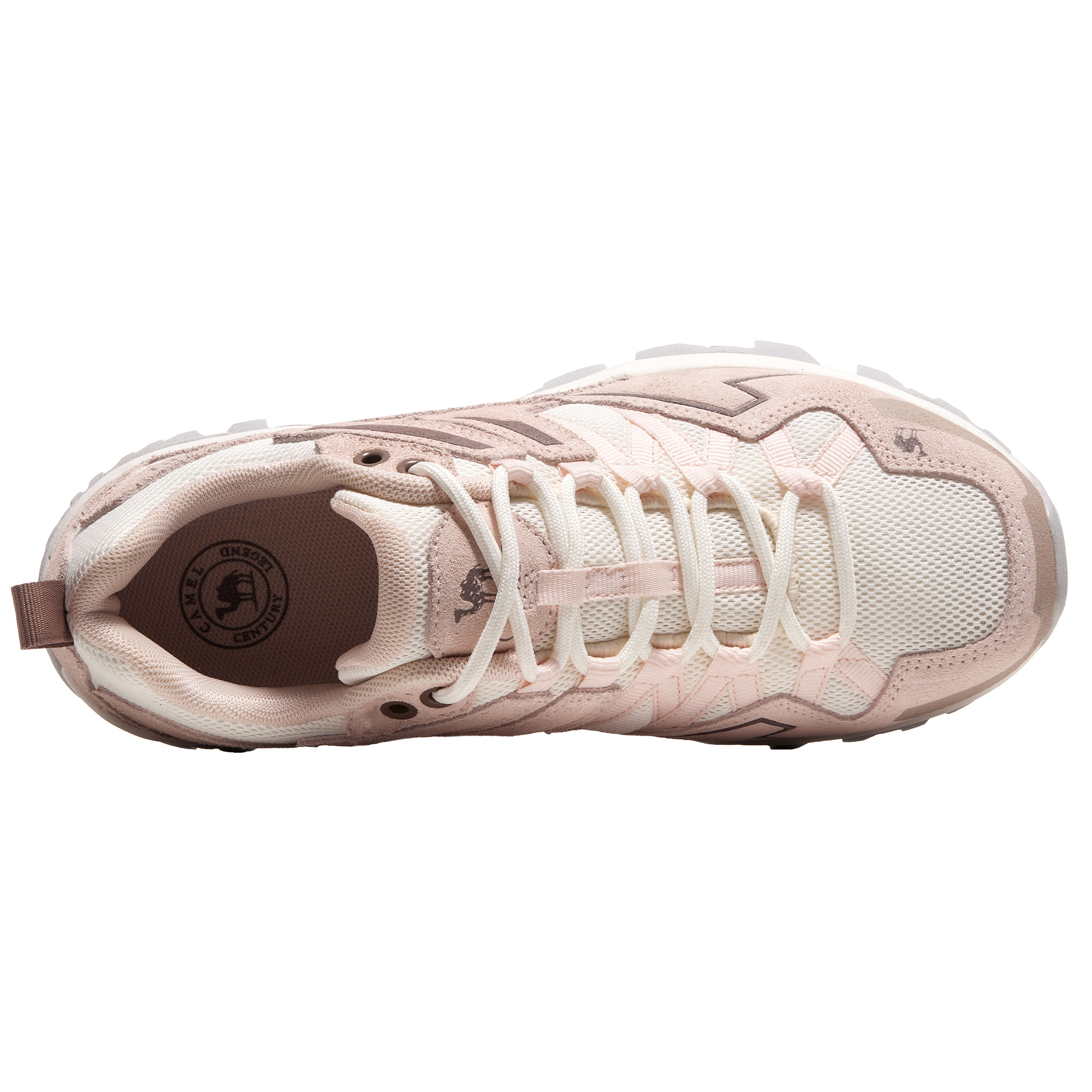 CAMEL Kunlun Mountain 2.0 Cushioning Grip Cushioning Grip Low top Outdoor Shoes Women’s White Pink Brown