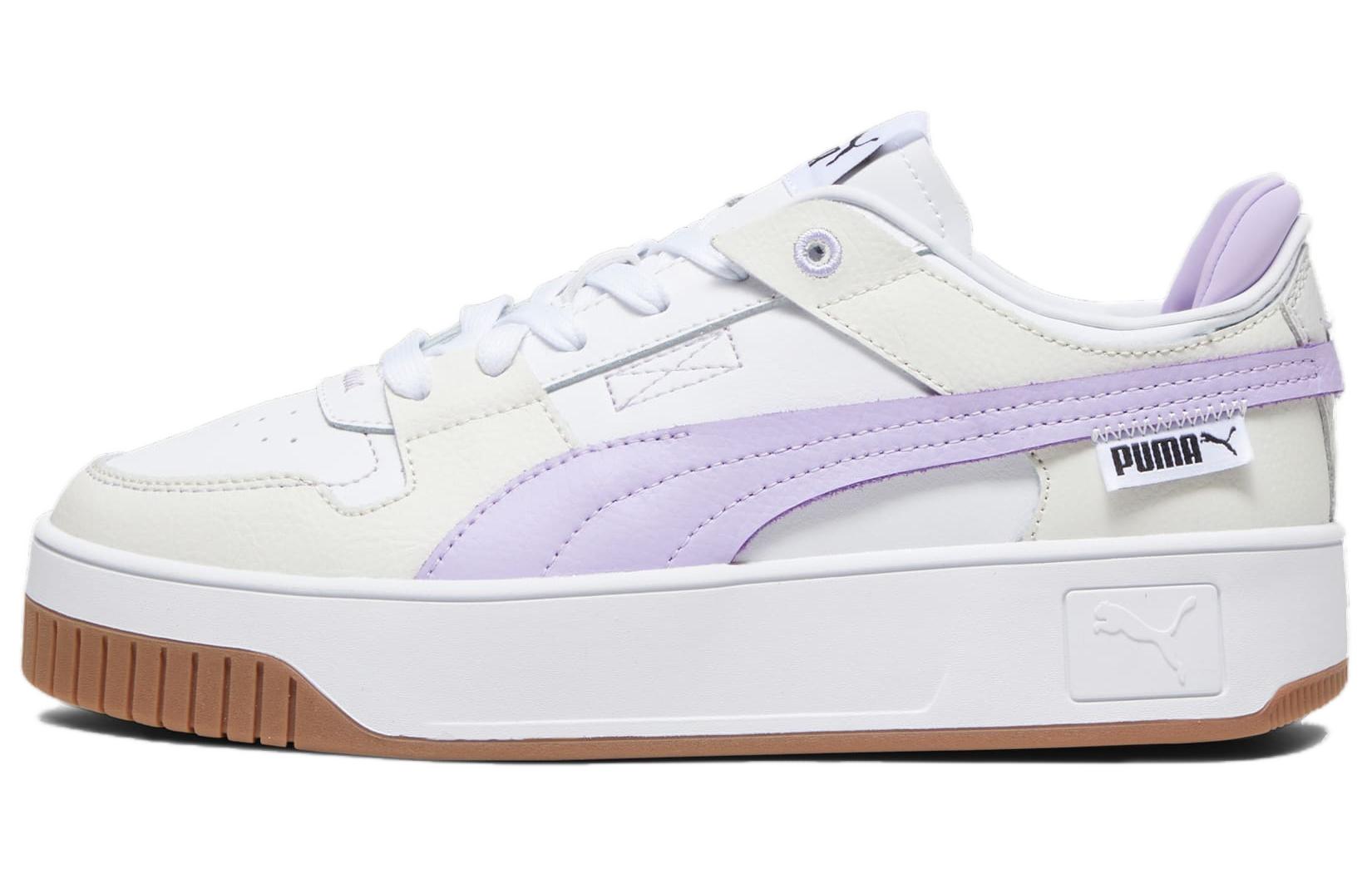 PUMA Carina Street VTG Low top Skateboard Shoes Women's White Purple