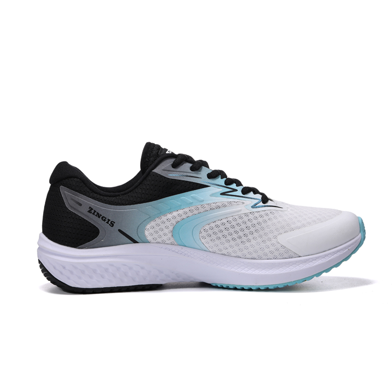 ZINGIS Wind Speed Fourth Generation Pro Slip Resistant And Breathable Mid top Training Shoes Unisex Starry White