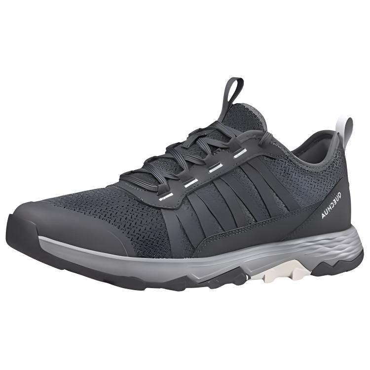 DECATHLON NH500 FRESH Abrasion Resistant Low top Hiking Shoes Men's Black Gray