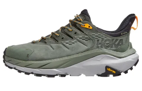 HOKA ONE ONE Kaha 2 Low Gore Tex Thyme Radiant Yellow